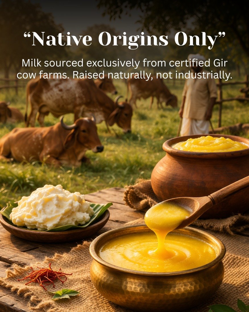 Native Ingredients. No Substitutes.